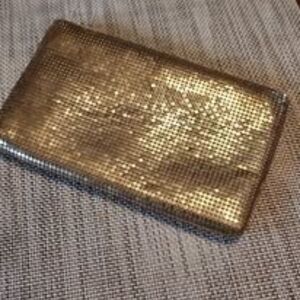 Whiting and Davis Gold Mesh Clutch